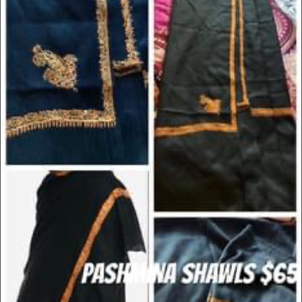 Brand new shawl as more stuff